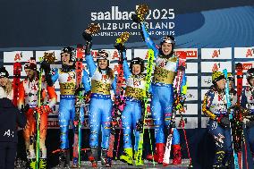 SPORT INVERNALI - Sci Alpino - FIS Alpine World Ski Championships - Women's Team Parallel & Opening Ceremony