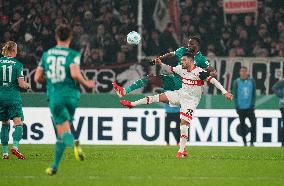 VfB Stuttgart vs FC Augsburg - DFB Pokal