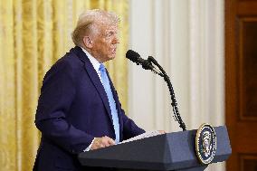 US President Trump welcomes Israeli Prime Minister Netanyahu to the White House