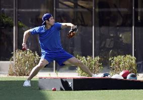 Baseball: Shohei Ohtani of Dodgers