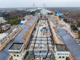 Beijing-Hangzhou Grand Canal Construction in Huai'an