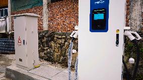 China Charging Facilities Increase