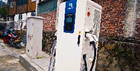 China Charging Facilities Increase