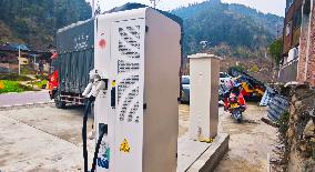 China Charging Facilities Increase