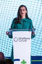 Queen Letizia  Presided Over World Cancer Day - Madrid