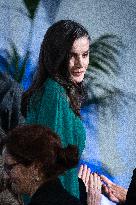 Queen Letizia  Presided Over World Cancer Day - Madrid