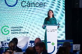 Queen Letizia  Presided Over World Cancer Day - Madrid