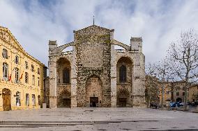 Basilique Saint-Maximin-Emile Illustration