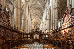 Basilique Saint-Maximin-Emile Illustration