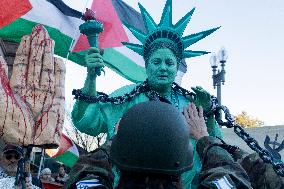 Pro-Palestinian Protest - Washington