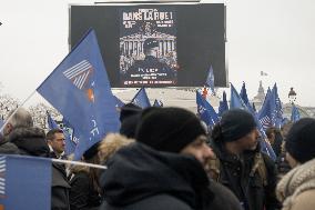 Police Demonstration in Paris