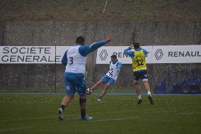 Training Session of The French XV - Marcoussis