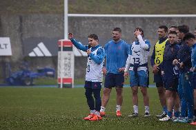 Training Session of The French XV - Marcoussis