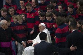 Pope Francis' Weekly General Audience - Vatican