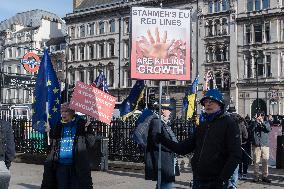 Protest Against Brexit In London