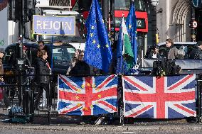 Protest Against Brexit In London