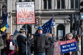 Protest Against Brexit In London