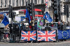Protest Against Brexit In London