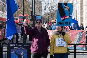 Protest Against Brexit In London