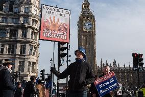 Protest Against Brexit In London