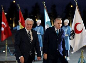 German President Steinmeier Visit To Turkey - Ankara