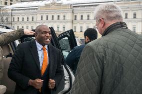 Visit Of British Foreign Secretary David Lammy To Kyiv