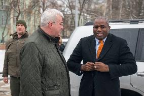 Visit Of British Foreign Secretary David Lammy To Kyiv