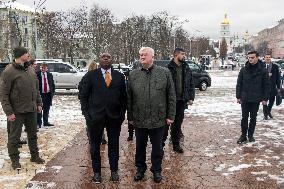 Visit Of British Foreign Secretary David Lammy To Kyiv