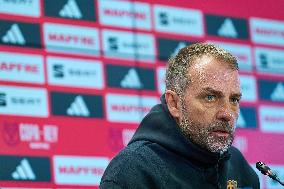 Hansi Flick's Press Conference - Barcelona Training