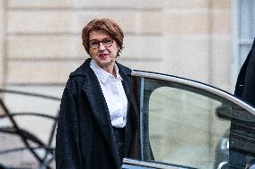 Council Of Ministers At The Elysee Palace