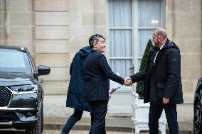 Council Of Ministers At The Elysee Palace