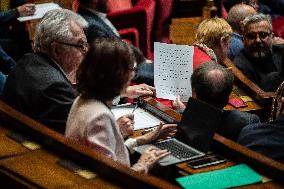 Crucial Debate In The French Parliament