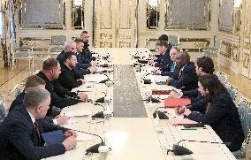 Volodymyr Zelenskyy meets with UK Foreign Secretary David Lammy