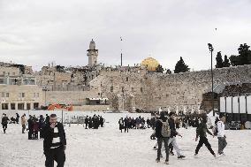 The Western Wall in Jerusalem