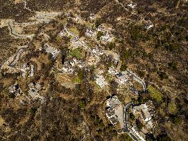 Ancient Stone Watchtower Complex in Ganzi