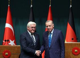 President Steinmeier Meets President Erdogan in Turkey