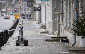 Possible bomb in central Tallinn