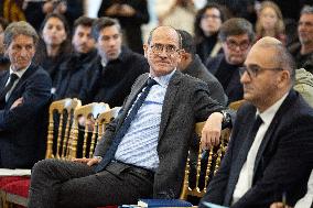 Bruno Retailleau gives a press conference to present a campaign against narcobanditism - Paris RL