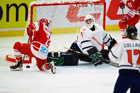 OLYMPIC QUALIFICATIONS ICE HOCKEY DENMARK - NETHERLANDS