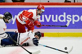 OLYMPIC QUALIFICATIONS ICE HOCKEY DENMARK - NETHERLANDS