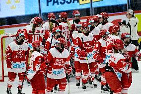 OLYMPIC QUALIFICATIONS ICE HOCKEY DENMARK - NETHERLANDS
