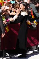 Royals Visit Caravacas de la Cruz - Spain