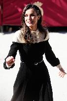 Royals Visit Caravacas de la Cruz - Spain