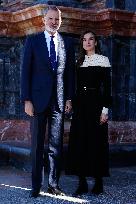 Royals Visit Caravacas de la Cruz - Spain
