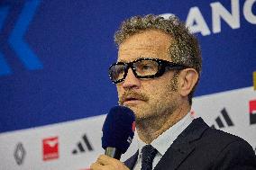 Fabien Galthie Press Conference - Marcoussis