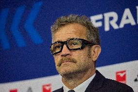Fabien Galthie Press Conference - Marcoussis