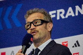 Fabien Galthie Press Conference - Marcoussis