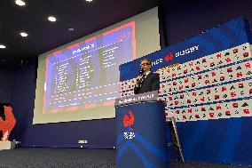 Fabien Galthie Press Conference - Marcoussis