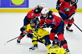 OLYMPIC QUALIFICATIONS ICE HOCKEY SWEDEN-NORWAY