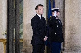 Emmanuel Macron welcomes UAE President for a Work Dinner - Paris RL